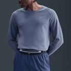 Nike Dri-FIT Stride Waffle Shirt - World Indigo/Reflective Silver