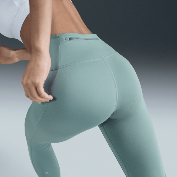 Nike Dri-FIT Tempo 7/8 Tights - Cannon/Reflective Silver
