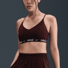 Nike Indy Reggiseno Sportivo - Burgundy Crush/White