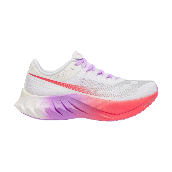 Scarpe Running Performance Donna Saucony Endorphin Pro 4  White/Crocus S10939340