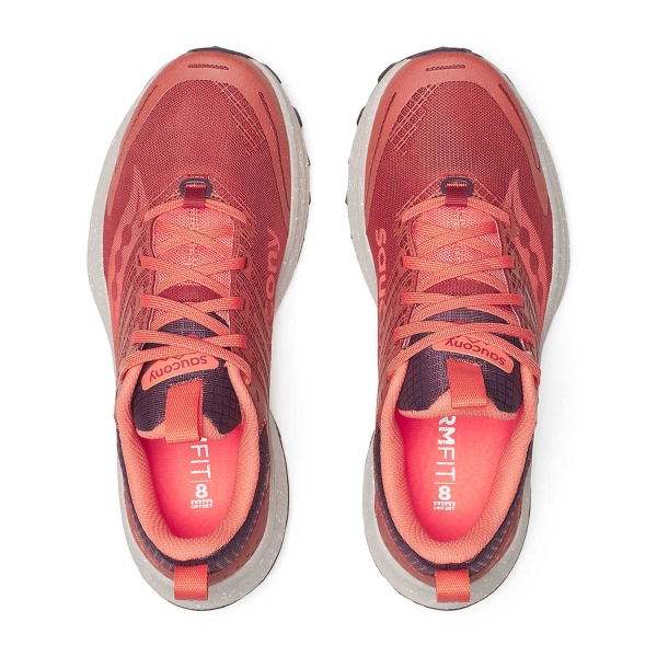 Saucony Ride TR2 Scarpe - Brick/Wine