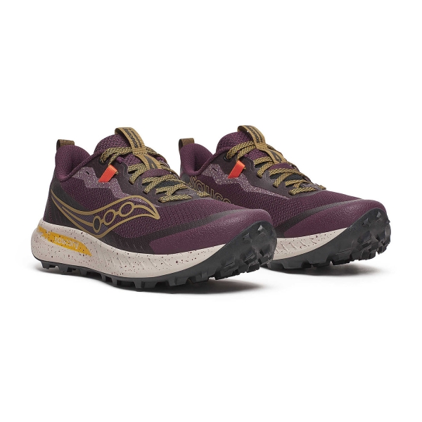 Saucony Peregrine 15 - Wine/Kodiak