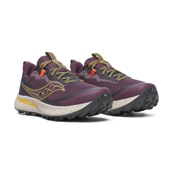 Saucony Peregrine 15 - Wine/Kodiak