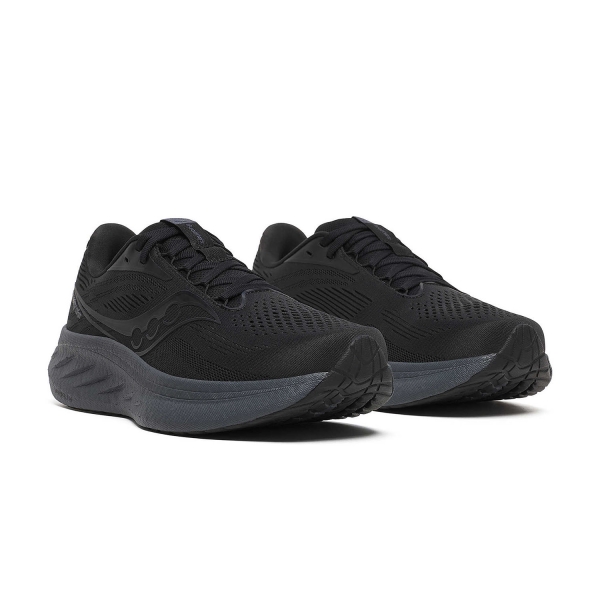 Saucony Ride 18 - Black/Shadow