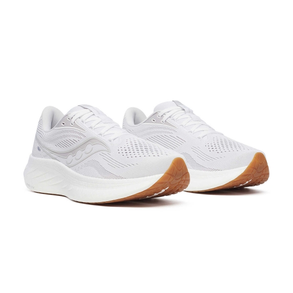 Saucony Ride 18 - White/Gum