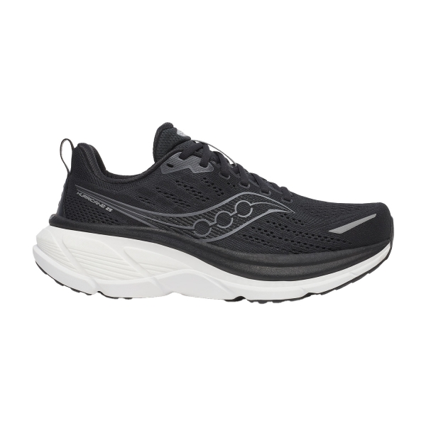 Scarpe Running Stabili Uomo Saucony Hurricane 25  Black/White S21026200