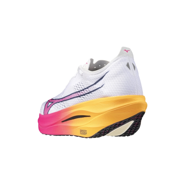 Mizuno Wave Rebellion Pro 3 Hanabi - White/Pink Tetra/Tang Orange