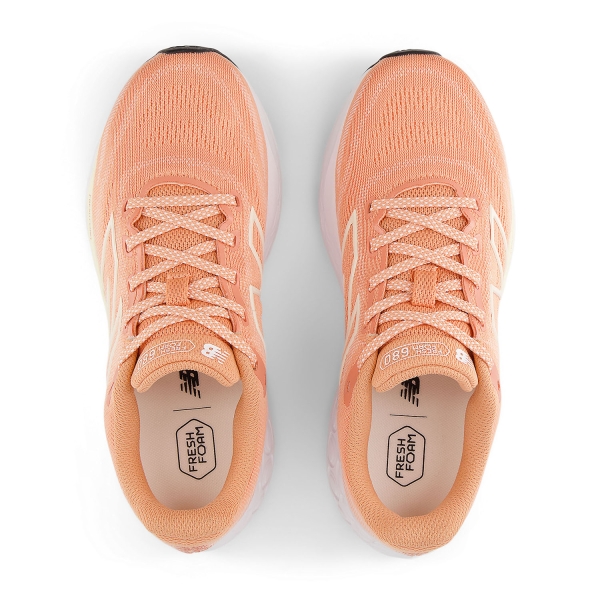 New Balance Fresh Foam 680 v8 - Peach Nectar/White/Permafrost