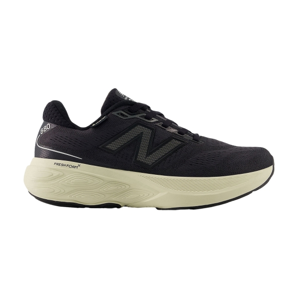 Women's Neutral Running Shoes New Balance Fresh Foam X 880 v15 GTX   Black/Silver Metallic/Timberwolf W880GB15