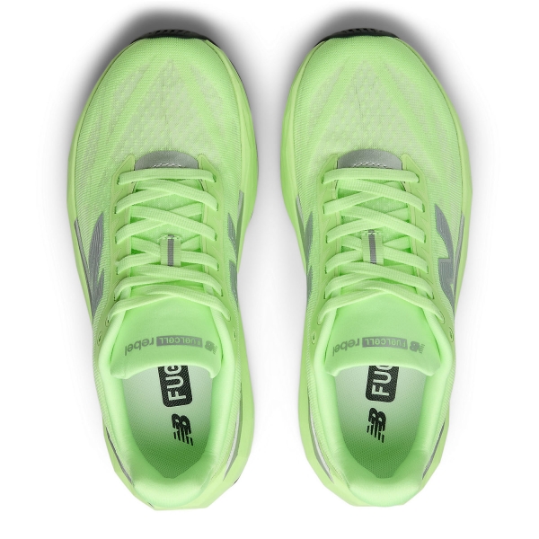 New Balance FuelCell Rebel v5 - Lab Green/Silver Metallic/White