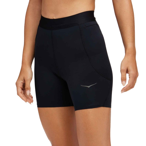 Pantaloncini Running Donna Hoka Novafly 6in Pantaloncini  Black 1151088BLK