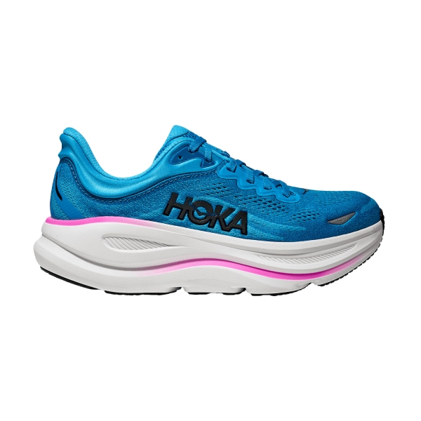 Scarpe Running Neutre Donna Hoka Bondi 9  Skyward Blue/Neon Fuchsia 1162012SNNF