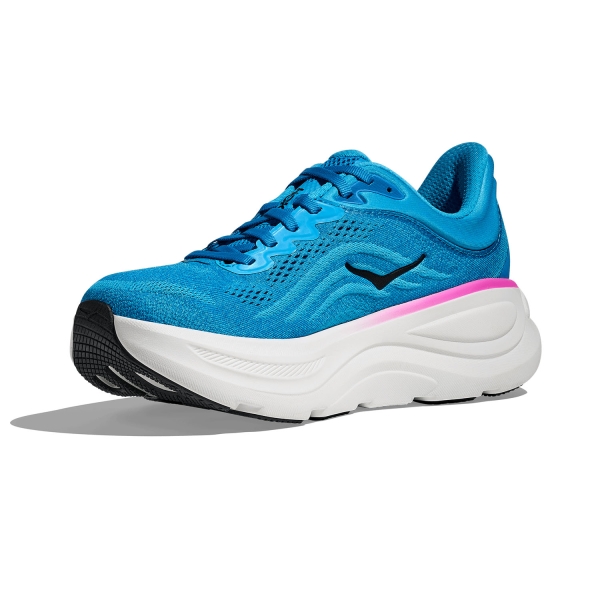 Hoka Bondi 9 - Skyward Blue/Neon Fuchsia