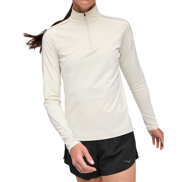 Hoka GlideTech Camisa - Truffle Salt