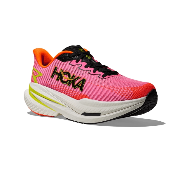 Hoka Mach X 3 - Neon Rose/Neon Tangerine