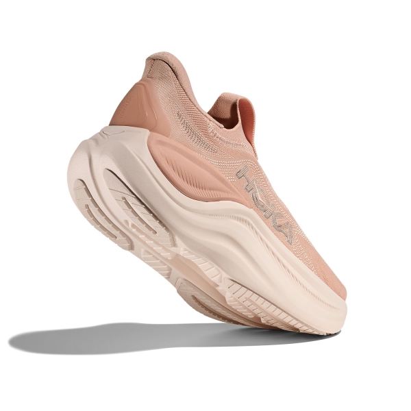 Hoka Skyward Laceless - Rose Latte/Rose Cream