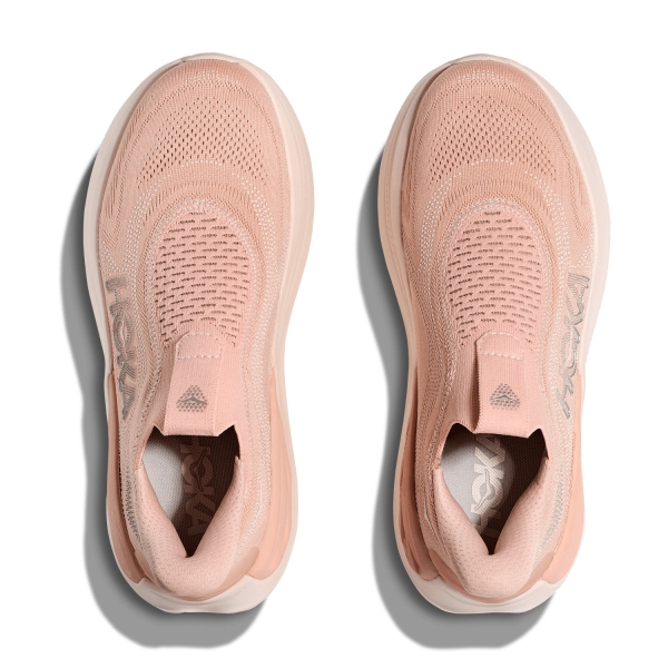 Hoka Skyward Laceless - Rose Latte/Rose Cream