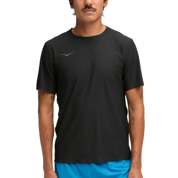 Maglietta Running Uomo Hoka Airolite Maglietta  Black 1175771BLK