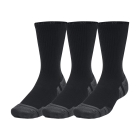 Under Armour Performance Tech Crew x 3 Calze - Black/Jet Gray
