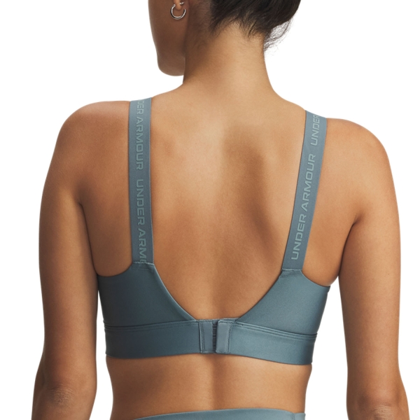 Under Armour Infinity High 2.0 Reggiseno Sportivo - Jasper Blue/Serpentine