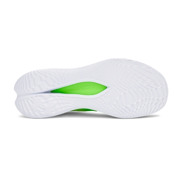 Under Armour Velociti Pro - White/Hyper Green/Metallic Gun Metal