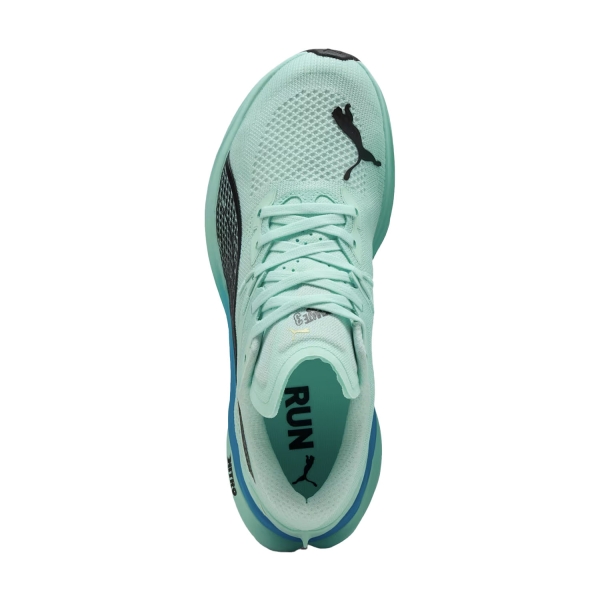 Puma Deviate NITRO 3 - Mint Melt/Speed Blue