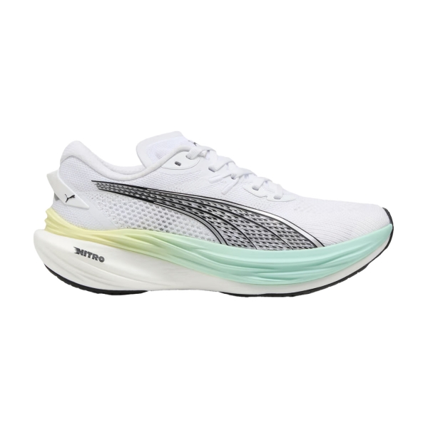 Scarpe Running Performance Donna Puma Deviate NITRO 3  White/Mint Melt 30970820