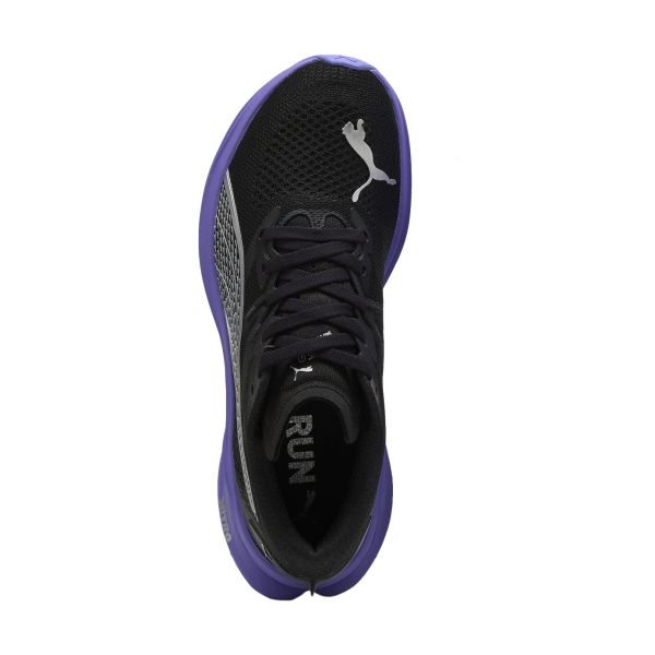 Puma Deviate NITRO 3 - Black/Dark Amethyst