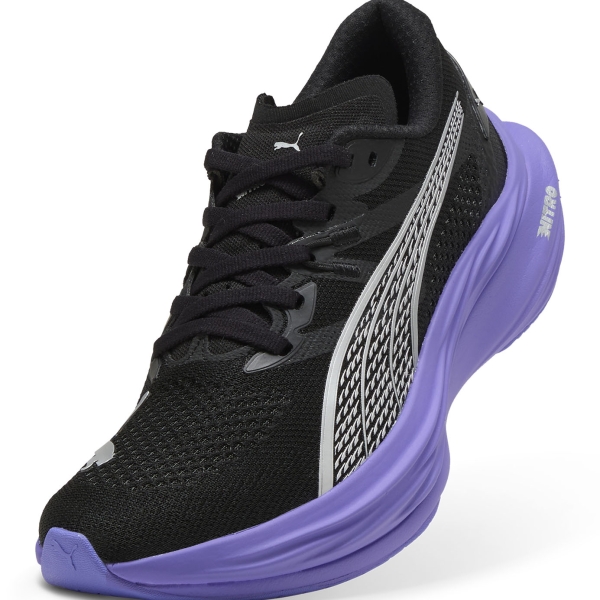 Puma Deviate NITRO 3 - Black/Dark Amethyst