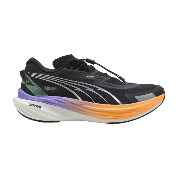 Scarpe Running Performance Uomo Puma Deviate NITRO 3 WTR+  Black/Heat Fire 31008002