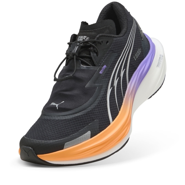 Puma Deviate NITRO 3 WTR+ - Black/Dark Amethyst