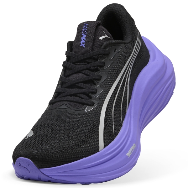 Puma MagMax NITRO - Black/Dark Amethyst