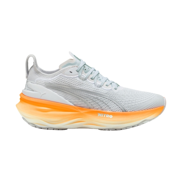 Woman's Structured Running Shoes Puma ForeverRun NITRO 2  White/Heat Fire 31047118