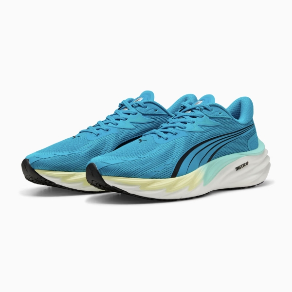 Puma Velocity NITRO 4 - Speed Blue/Gold Moon