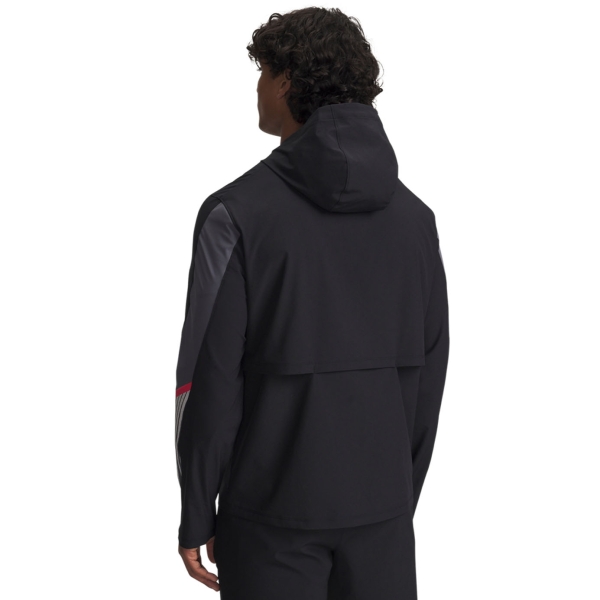 Under Armour Velociti Storm Jacket - Black/Castlerock/Reflective