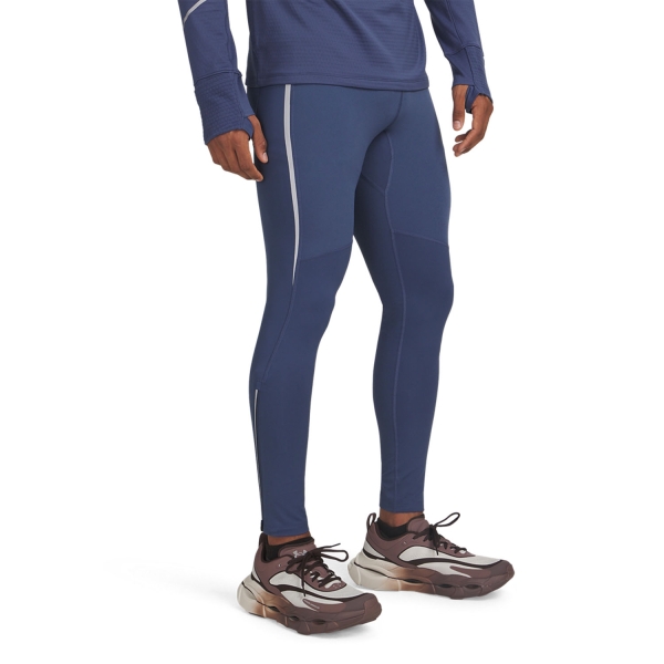 Pantaloni e Tights Running Uomo Under Armour Halo Cold Weather Tights  Nu Blue 60059710418