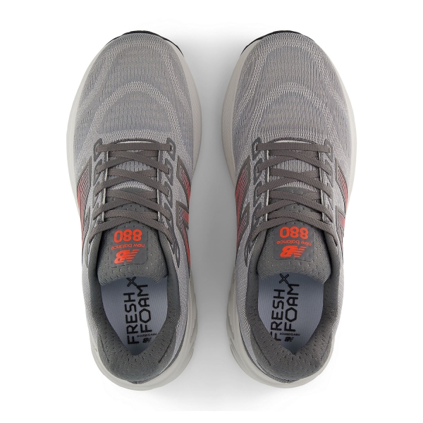 New Balance Fresh Foam X 880 v15 - Slate Grey/Reflection/Urgent Red