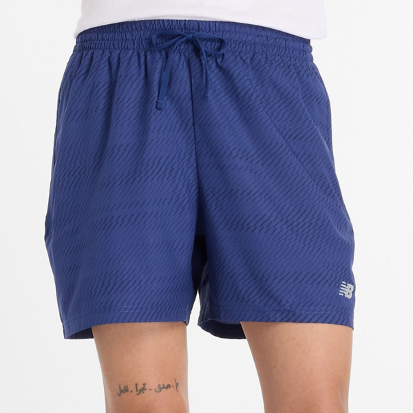 Pantaloncino Running Uomo New Balance Essentials 5in Pantaloncini  Navy MS53227NNY