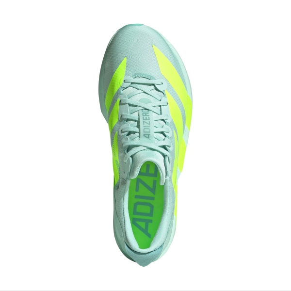 adidas adizero Adios 9 - Semi Flash Aqua/Lucid Lemon/Mint Ton