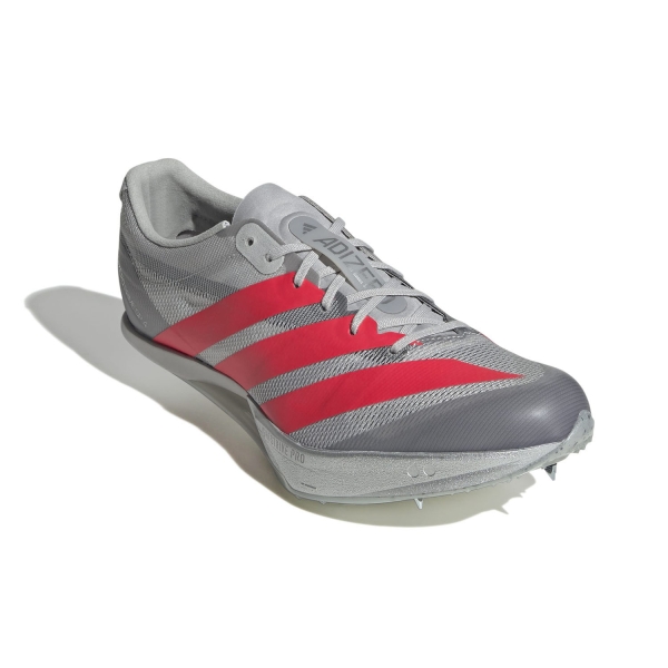 adidas adizero Prime SP 4 - Grey Two/Lucid Red/Silver Metallic