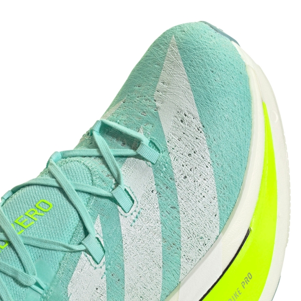 adidas adizero Prime X 3 STRUNG - Flash Aqua/Zero Metallic/Lucid Lemon