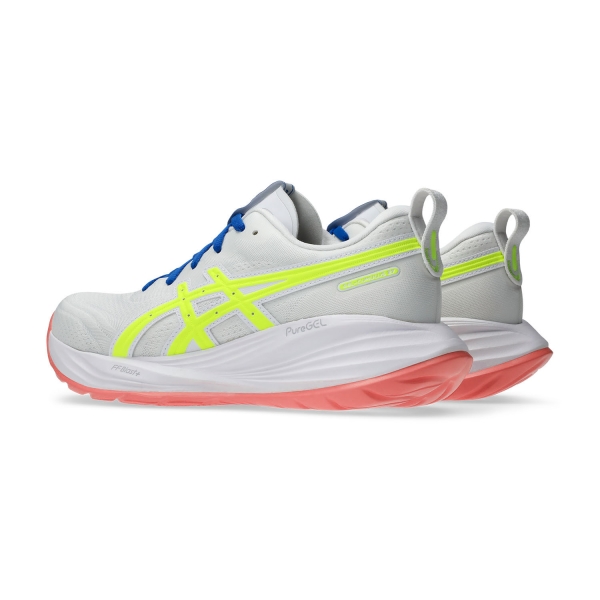 Asics Gel Cumulus 27 ATC - White/Safety Yellow