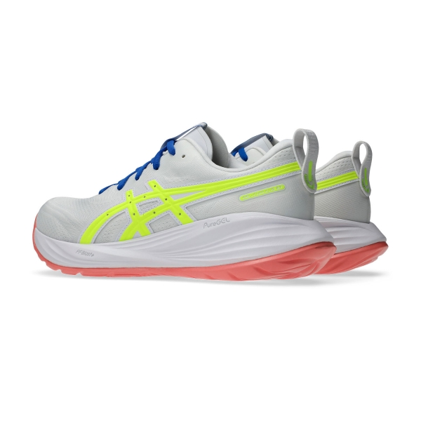 Asics Gel Cumulus 27 ATC - White/Safety Yellow