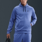 Nike Therma-FIT Swoosh Felpa - Comet Blue/Black