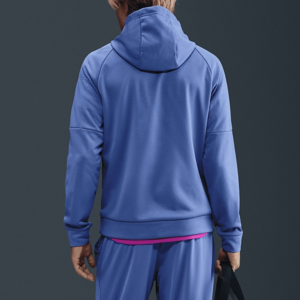 Nike Therma-FIT Swoosh Felpa - Comet Blue/Black