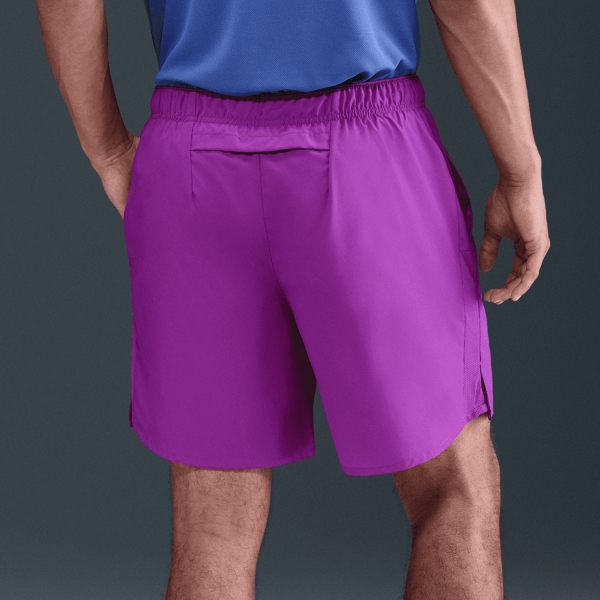 Nike Challenger 2 in 1 7in Shorts - Vivid Purple/Reflective Silver