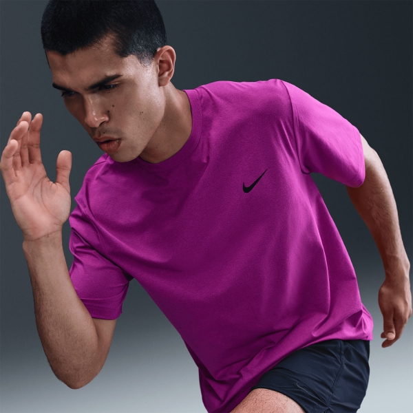 Nike Dri-FIT Hyverse Maglietta - Vivid Purple/Black