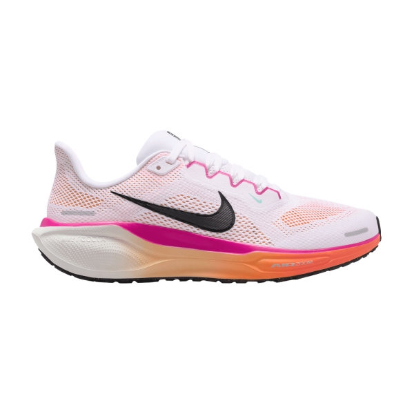 Scarpe Running Neutre Donna Nike Pegasus 41  White/Black/Fire Pink/Orange Pulse FD2723120