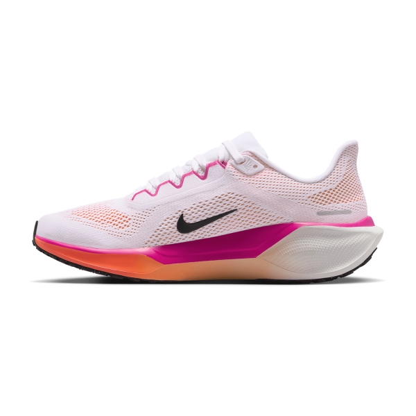 Nike Pegasus 41 - White/Black/Fire Pink/Orange Pulse