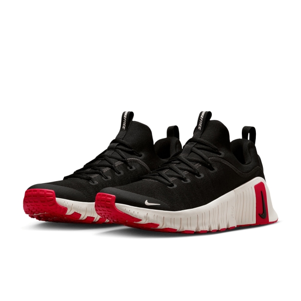 Nike Free Metcon 6 - Black/Sail/University Red